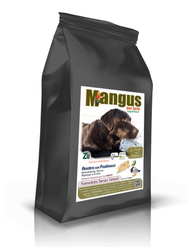 Crocchette cane all'anatra allevata responsabilmente da 12kg, superfood grain free