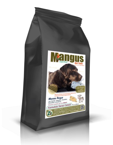 Crocchette cane con manzo angus da 12kg, superfood grain free