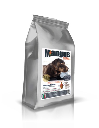 Crocchette cane manzo tapioca 12kg grain free