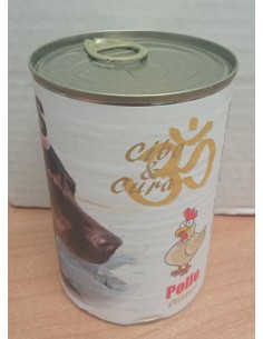 Ragù di Pollo sensitive senza cereali umido per cani 400gr