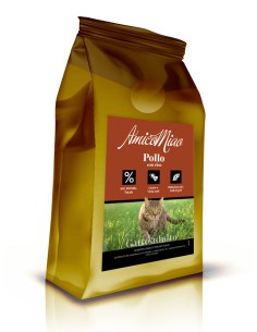 Crocchette gatto pollo e riso 6kg, superpremium