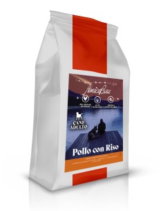 Crocchette cane pollo e riso 10kg, superpremium